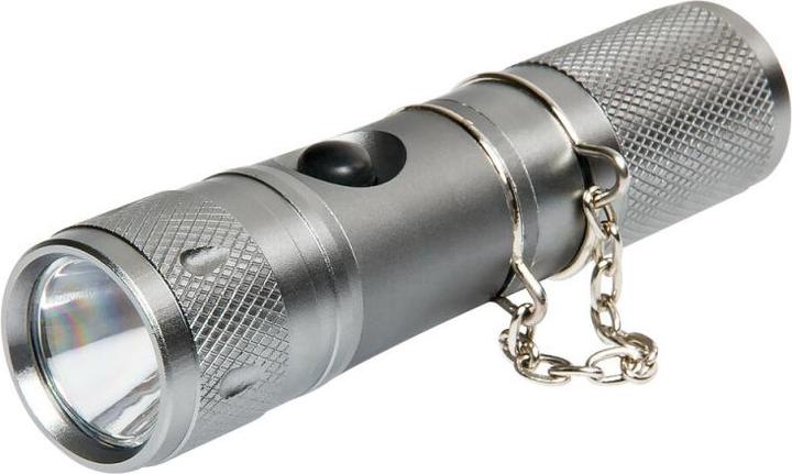Produktbild Lampa Pocket-Led, nachladbare Taschenlampe aus eloxiertem Aluminium, 12V (3.50 cm)