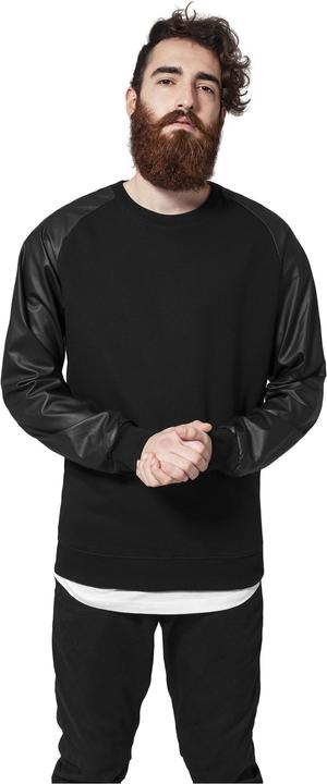 Produktbild Urban Classics Raglan Leather Imitation Crew (S)