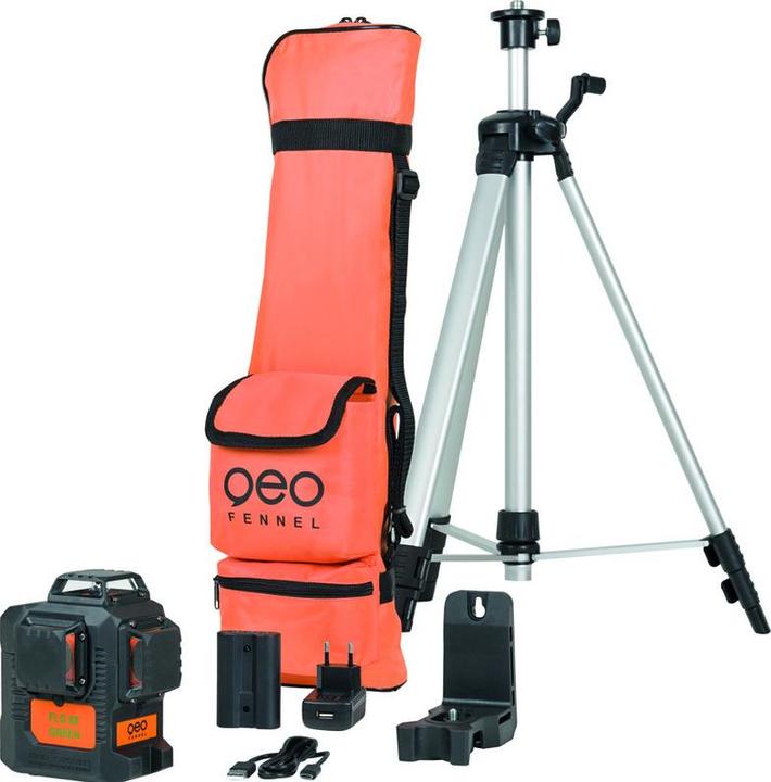 Produktbild Geo-Fennel Akku-Multi-Linienlaser-Set 3 x 360° FLG 6X-GREEN