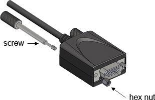 Produktbild Exsys USB Seriell Kabel 1x RS232 (1.80 m)