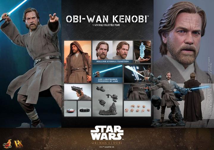 Produktbild Hot Toys Star Wars: Obi-Wan Kenobi 1/6 Obi-Wan Kenobi