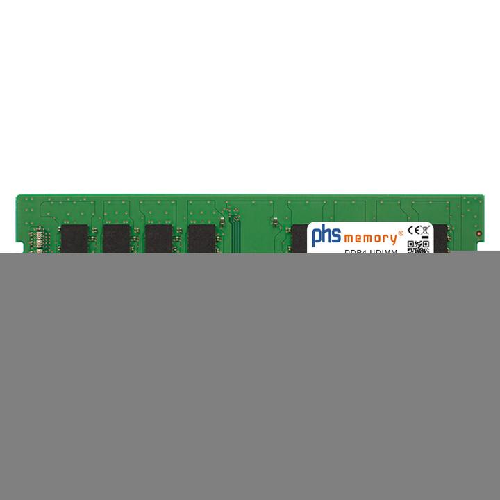 Produktbild PHS-memory 16GB RAM Speicher für HP EliteDesk 800 G2 SFF (Small Form Factor) DDR4 UDIMM 2133MHz (HP EliteDesk 800 G2 SFF (Small Form Factor), 1 x 16GB)