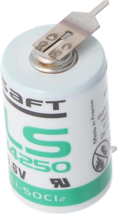 Image du produit Saft Batterie LS142502PF, Size 1/2 AA mit Printfahnen (1 pcs, AA, 1100 mAh)
