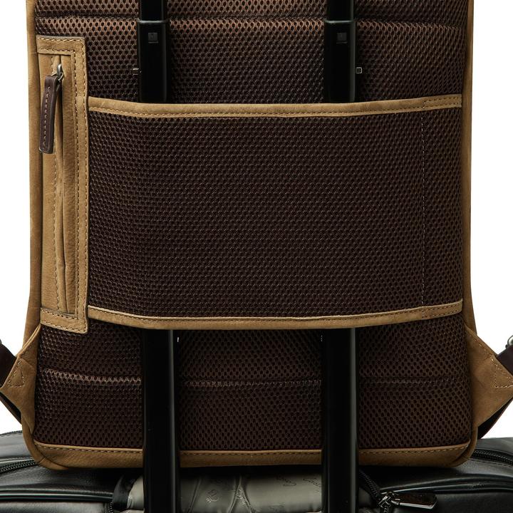Actual product image Castelijn & Beerens Veneto backpack RFID protection leather 39 cm laptop compartment (11 l)