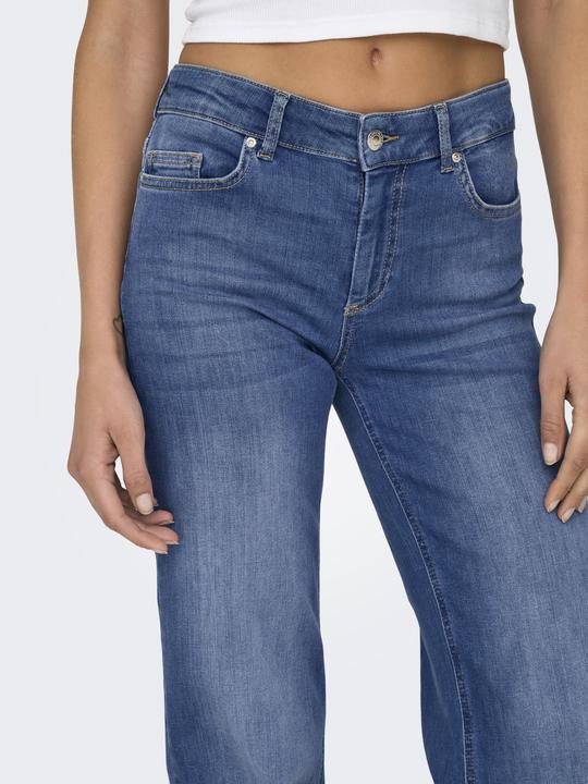 Actual product image Only Straight cut medium waist jeans Straight fit jeans (30)