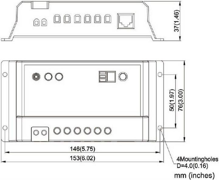 Produktbild Autosolar Dual-Laderegler PWM 20A für 2 Batterien