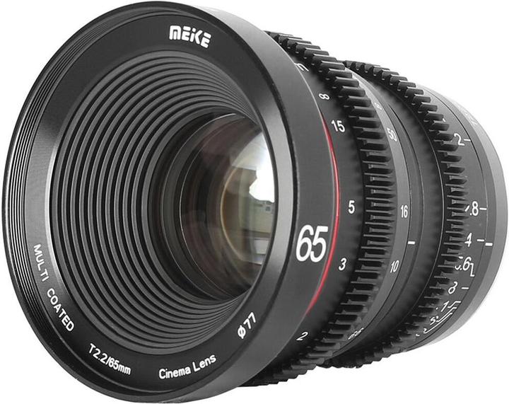 Actual product image Meike 65 mm T/2.2 MFT (Micro Four Thirds, Micro Four Thirds, APS-C / DX)