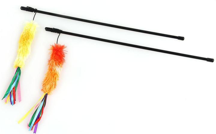 Produktbild Swisspet Katzenspielangeln mit Plüsch (Spielangel Katze)