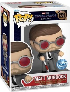 Actual product image Funko POP! Spider-Man No Way Home Matt Murdock (Catching Brick) Exclusive
