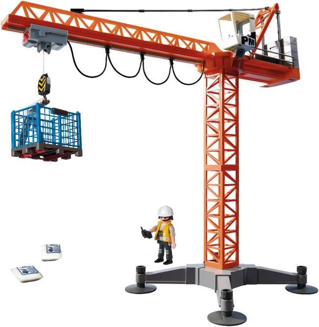 Produktbild Playmobil Baukran mit Zubehör (9399)