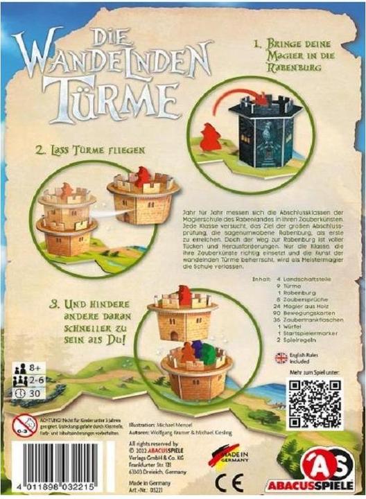 Actual product image Abacus The walking towers (German)