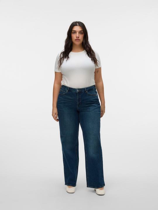 Produktbild Vero Moda VMCTESSA Hohe Taille Weiter Beinschnitt Jeans Weit geschnitten (46)
