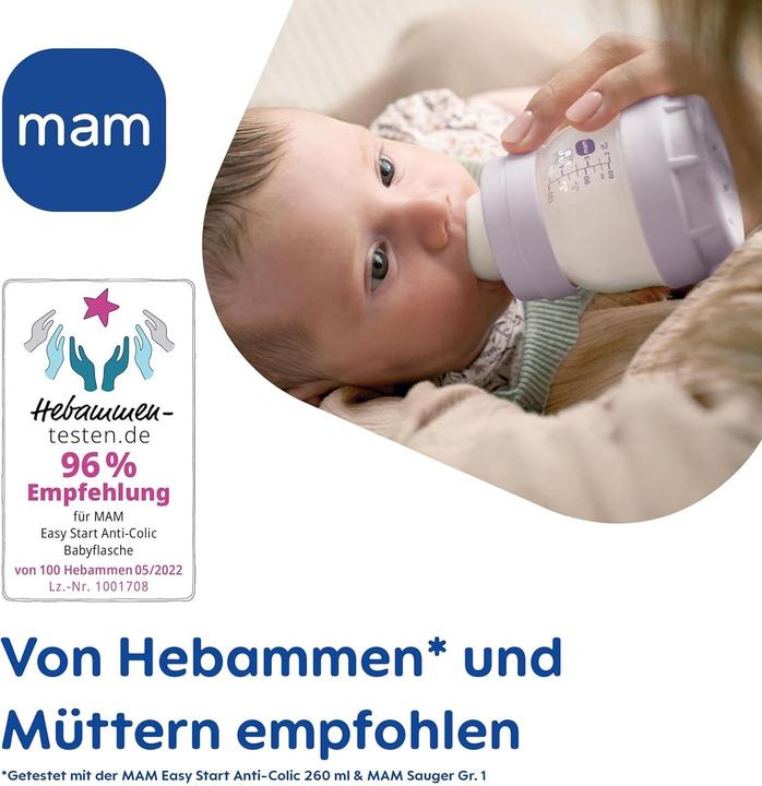 Immagine prodotto MAM Biberon Easy Start Anti-Colic 320ml (320 ml)