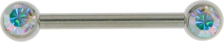 Immagine prodotto Bijouteria Piercing petto (Cristallo premium, Acciaio chirurgico 316L)