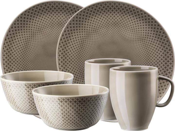 Produktbild Rosenthal Junto Pearl Grey Frühstücksset Set6 (1 Stück)
