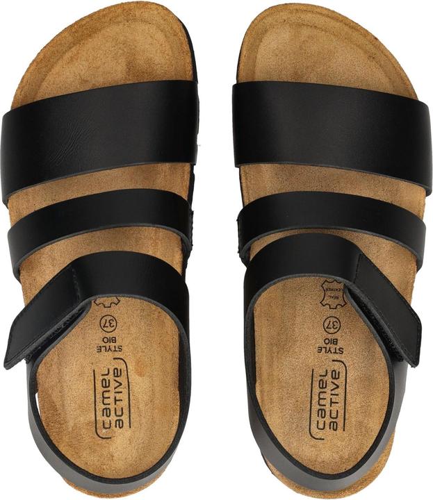 Actual product image Camel Active Sandale Nappa SCHWARZ (36)