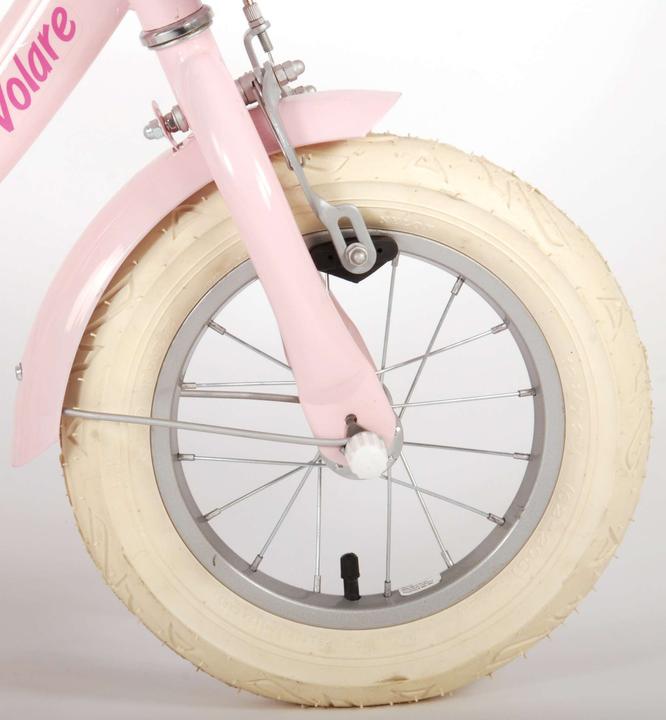 Produktbild Volare Ashley Kinderfiets - Meisjes - 12 inch - Roze - 95% afgemonteerd (12")
