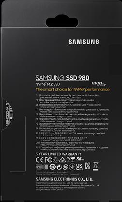 Image du produit Samsung SSD 980 (1000 Go, M.2 2280)