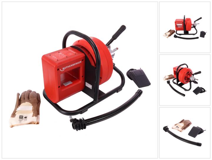 Produktbild Rothenberger RODRUM VarioClean Akku Trommelmaschine 18 V ( 1000003347 ) Solo - ohne Akku, ohne La... (Akkubetrieb)