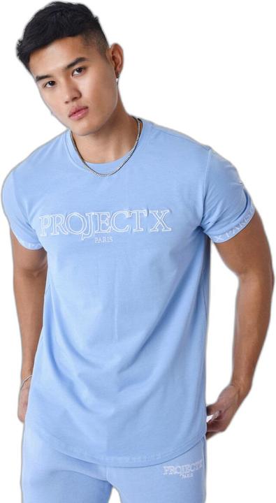 Project X Paris t-shirt mit konturenstickerei (XS)
