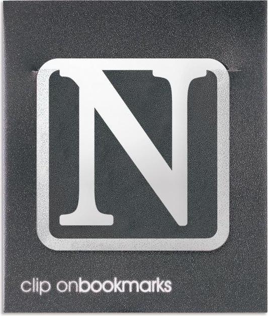 Image du produit IF Metall-Lesezeichen – Buchstabe N zum Anstecken