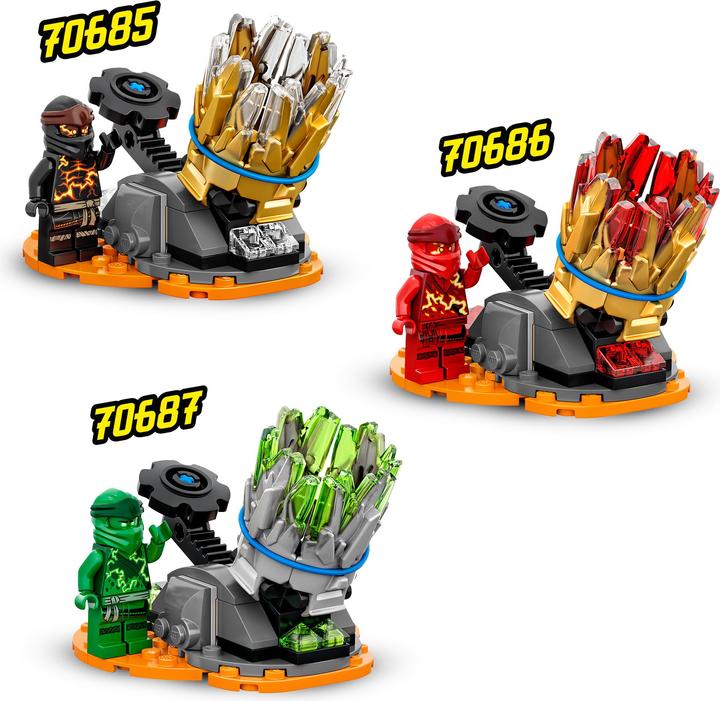 Actual product image LEGO Cole's spinjitzu gyro (70685, LEGO Ninjago)