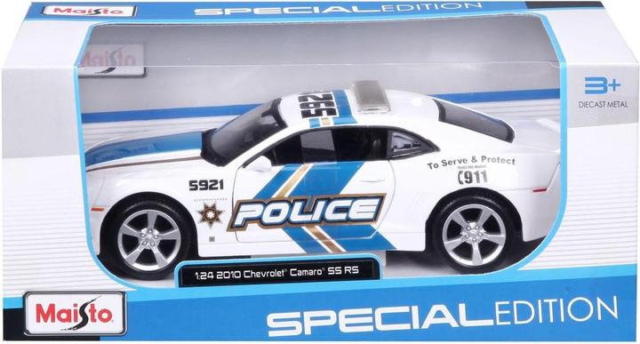 Image du produit Maisto FOOD DIE CAST car model Chevrolet Camaro SS RS Police 2010 1:24, 31208