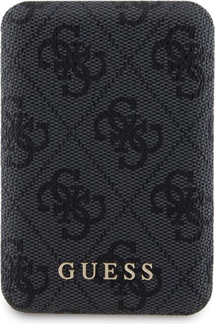 Produktbild Guess Zestaw GUBPM5P15X4GEMGK iPhone 15 Pro Max 6.7" hardcase + Powerbank 5000mAh MagSafe czarny/bla (Apple iPhone 15 Pro Max)