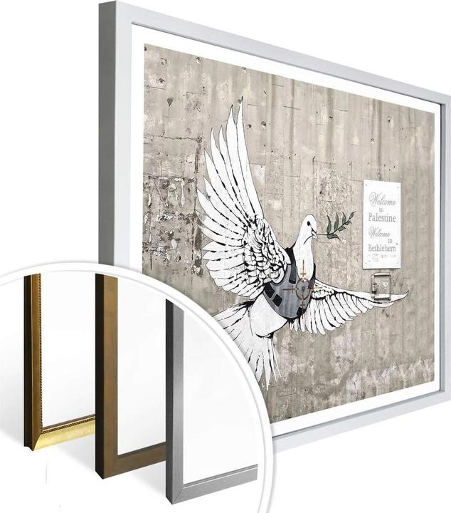 Produktbild Trenddeko Die Friedenstaube (120 x 100 cm)