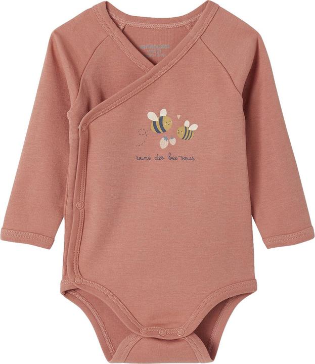 Produktbild Vertbaudet Bio-Kollektion: 5er-Pack Baby Wickelbodys mit langen Ärmeln (50)