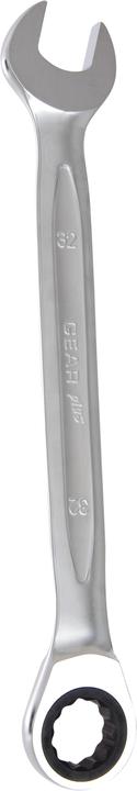Actual product image KS Tools GEARplus ratchet ring open end wrench reversible (32 mm)