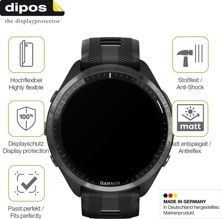 Produktbild Dipos Full Cover Schutzfolie Matt