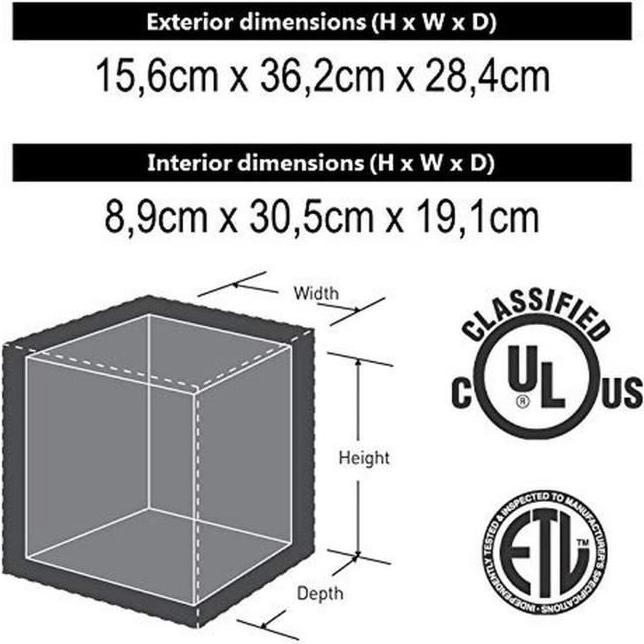 Actual product image Master Lock Fire protection box L1200 (5 l)