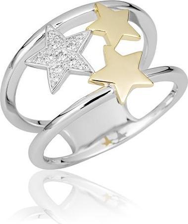 Produktbild Breuning RING - BRILL. 0,078 Ct. H/si (55, 585/14 K Gold)
