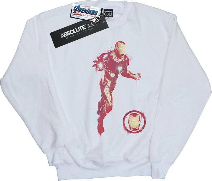 Produktbild Jungen Avengers Endgame Painted Iron Man Sweatshirt (140, 146)