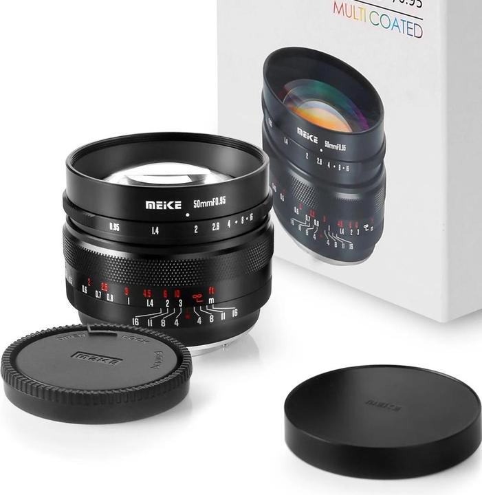 Image du produit Meike MK 50mm F0.95 Canon EF monture M (Canon EF-M, APS-C / DX)