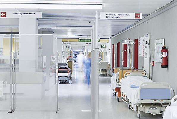 Actual product image Magnetoplan Hygiene room divider Evolution