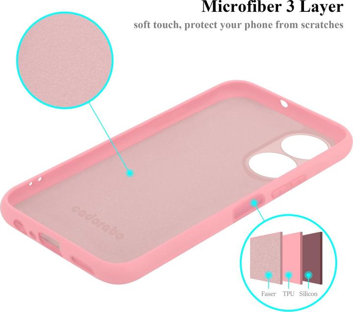 Image du produit Cadorabo TPU Liquid Silicone Case Housse pour Honor X7 (Honor X7)