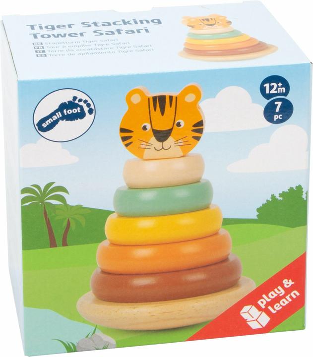 Produktbild small foot Stapelturm Tiger Safari