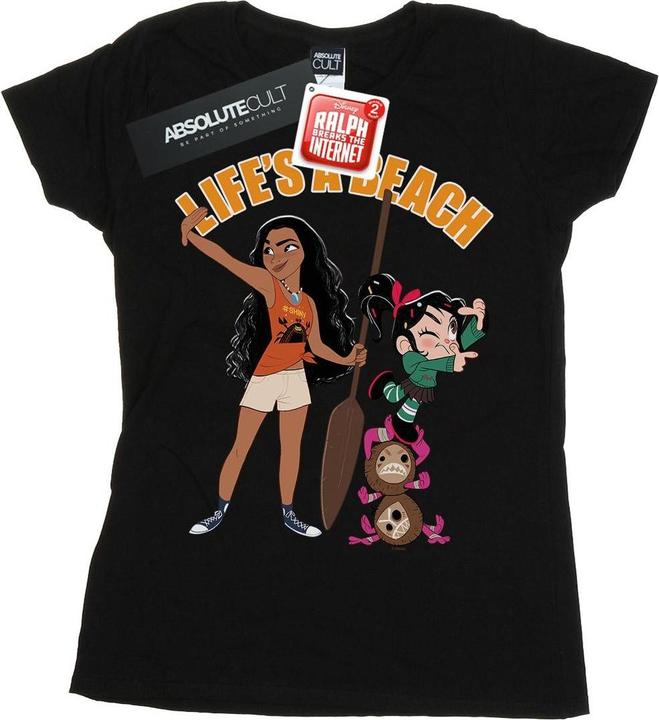 Disney Wreck It Ralph Moana And Vanellope TShirt (L)