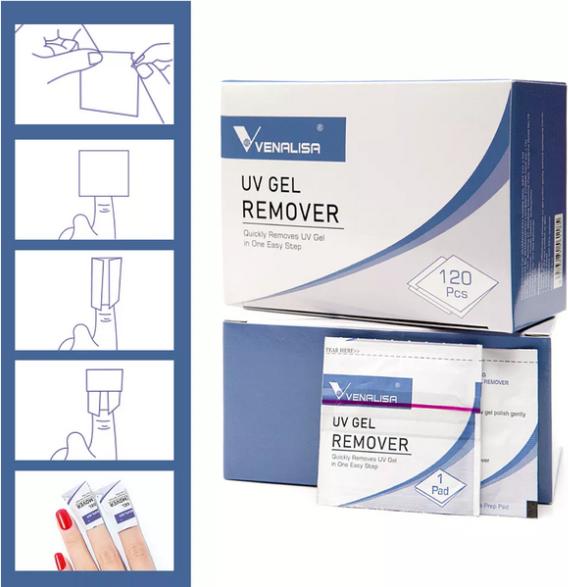 Produktbild Venalisa Gellack Remover Wraps