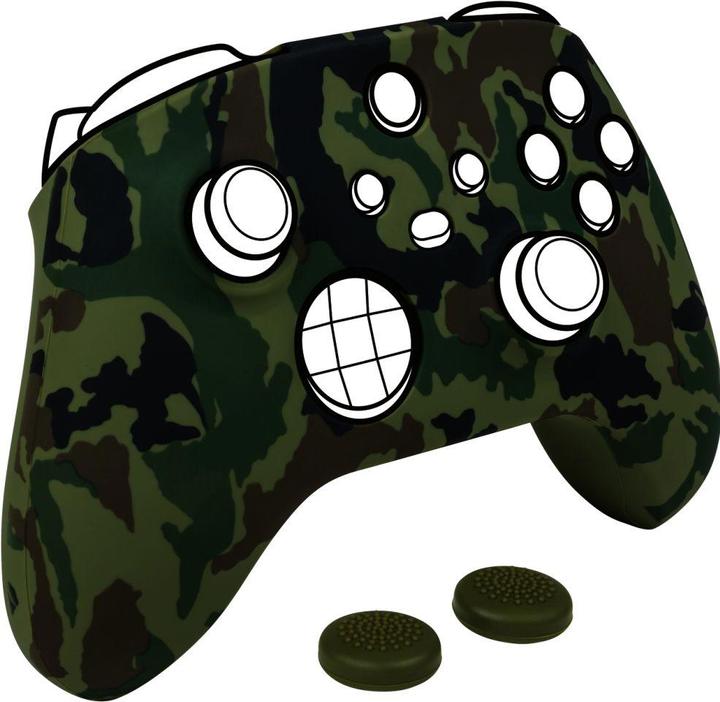 Nacon Gaming Controller Silicon Glove (camo green/incl. 2 Thumb Grips) (Xbox One S, Xbox Series S, Xbox One X, Xbox Series X)