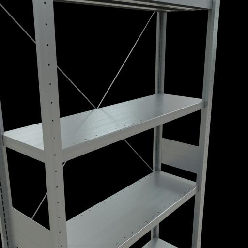 Immagine prodotto Schulte Lagertechnik MULTIplus330 sistema di scaffalatura di base senza viti con traversa