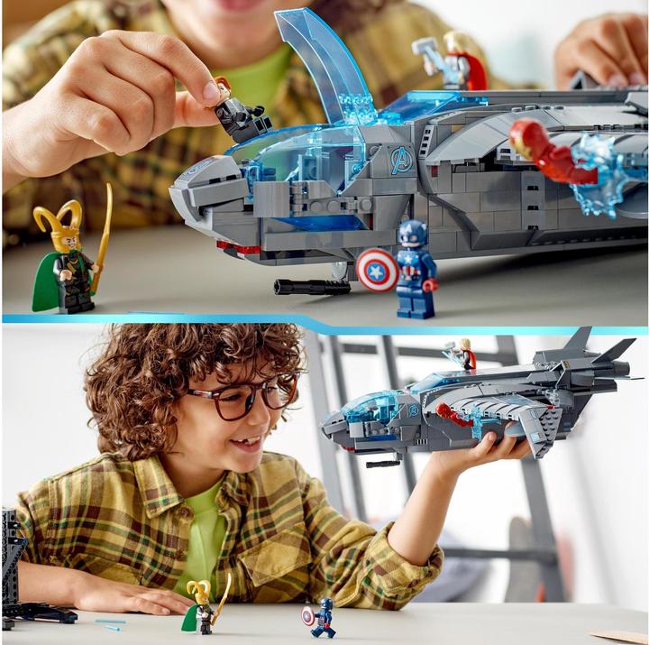 Actual product image LEGO The Avengers' Quinjet (76248, LEGO Marvel)