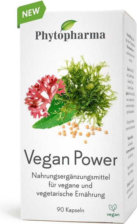 Phytopharma Vegan Power (90 Stück, Tabletten, 94 g)
