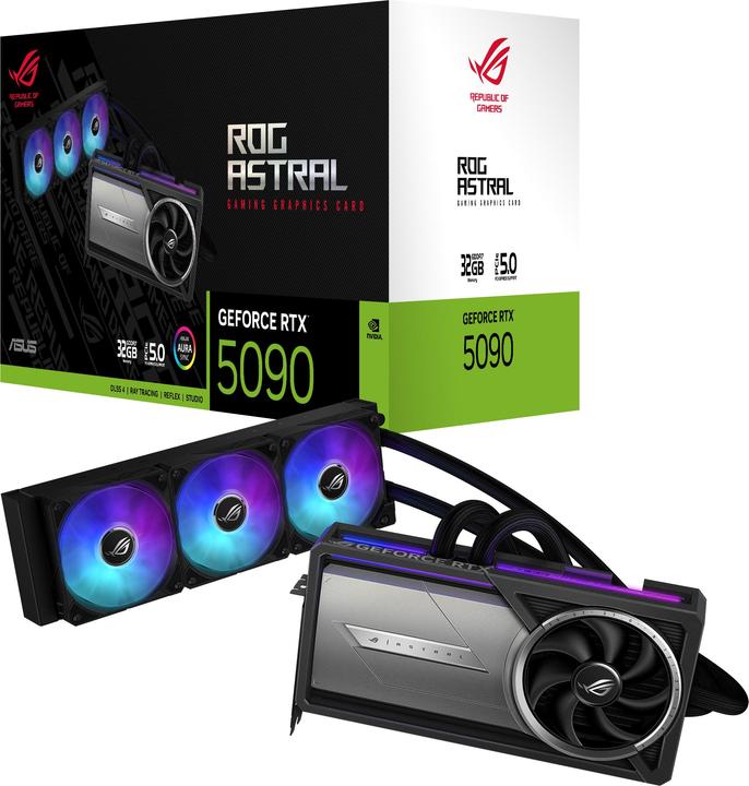 Image du produit ASUS ROG ASTRAL LC GAMING GeForce RTX 5090 (32 Go)
