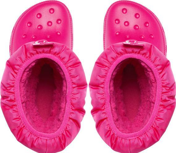 Actual product image Crocs Classic Neo Puff Boot Toddler 207683-6X0 Pink 25 (26)