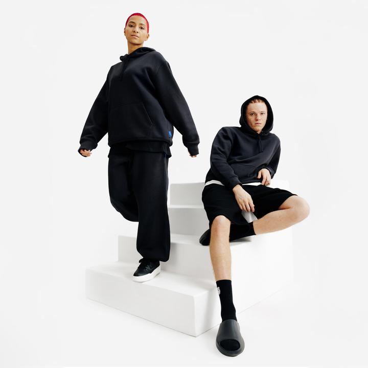Decathlon Hoodie unisex Relax - schwarz