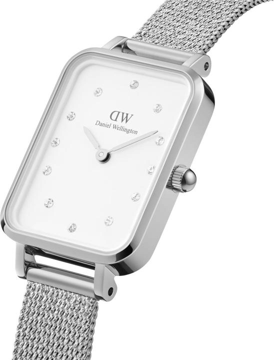 Actual product image Daniel Wellington Quadro Lumine Pressed Sterling (Analogue wristwatch, 20 mm)