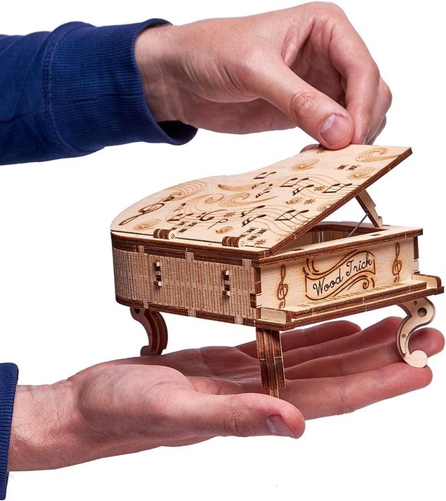 Image du produit Wood Trick Piano - Kit de construction en bois 3D